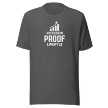 Load image into Gallery viewer, Recession Proof Lifestyle - Unisex Short Sleeve T-Shirt