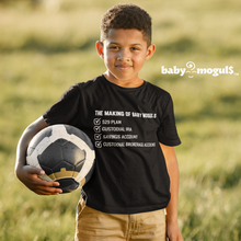 Load image into Gallery viewer, The Making of Baby Mogul$ - Youth Unisex Short Sleeve T-Shirt