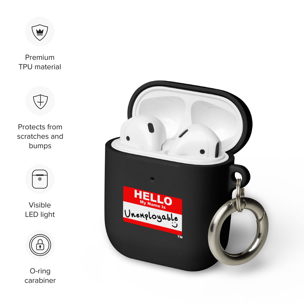 The Unemployable Movement AirPods case