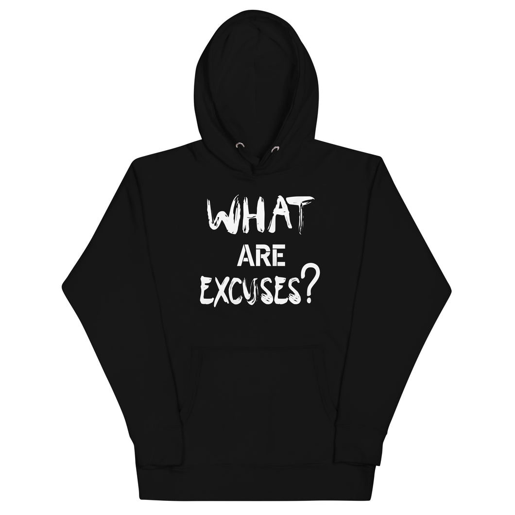 What Are Excuses?  Special Edition Greek (Multi-Color) Unisex Hoodie