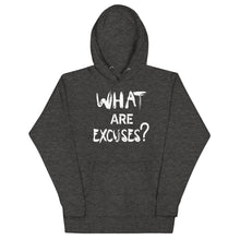 Load image into Gallery viewer, What Are Excuses?  Special Edition Greek (Multi-Color) Unisex Hoodie