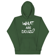 Load image into Gallery viewer, What Are Excuses?  Special Edition Greek (Multi-Color) Unisex Hoodie