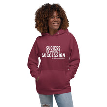 Load image into Gallery viewer, Success is About Succession Unisex Hoodie