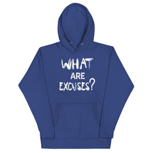 Load image into Gallery viewer, What Are Excuses?  Special Edition Greek (Multi-Color) Unisex Hoodie