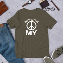 Load image into Gallery viewer, Protecting My Peace (Sign)- Unisex Short Sleeve T-Shirt