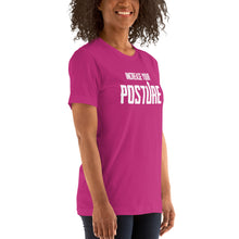 Load image into Gallery viewer, Increase Your Posture- Unisex Short Sleeved T-Shirt