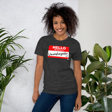 Load image into Gallery viewer, The Umemployable Movement Unisex Short Sleeve T-Shirt