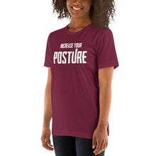 Load image into Gallery viewer, Increase Your Posture- Unisex Short Sleeved T-Shirt