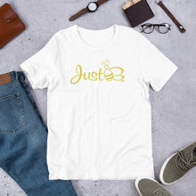 Load image into Gallery viewer, Just B Signature Gold - Unisex Short Sleeve T-Shirt