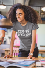 Load image into Gallery viewer, Everything Rises and Falls on Leadership -Unisex Short Sleeve T-Shirt
