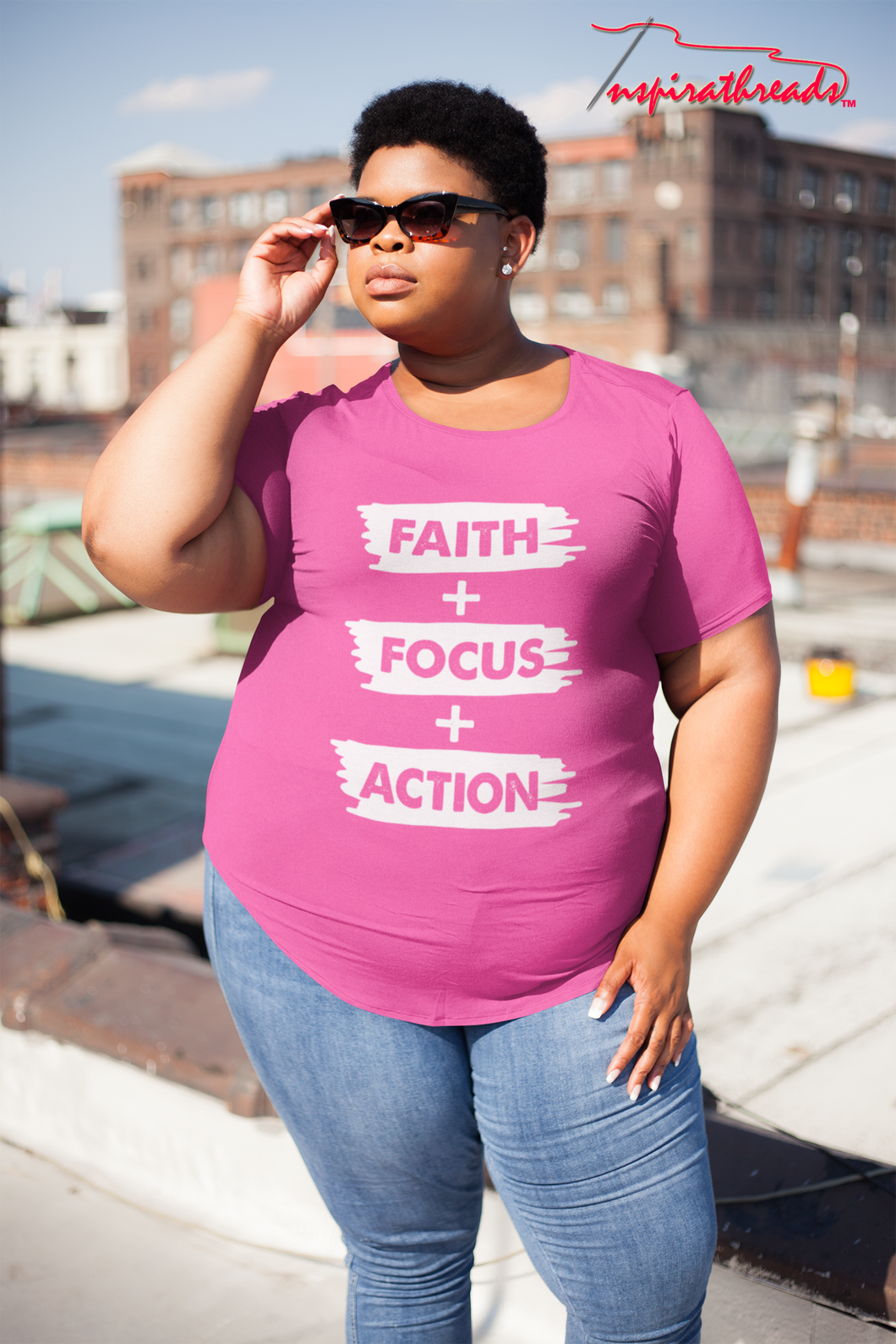 Faith + Focus + Action - Unisex Short Sleeve T-Shirt