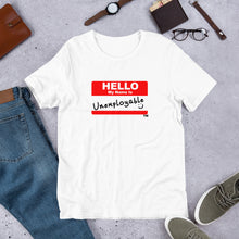 Load image into Gallery viewer, The Umemployable Movement Unisex Short Sleeve T-Shirt
